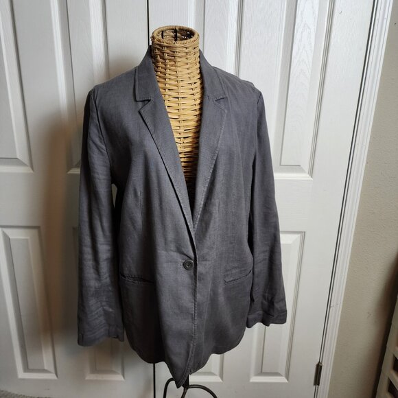 J jill Linen jacket - Picture 5 of 6
